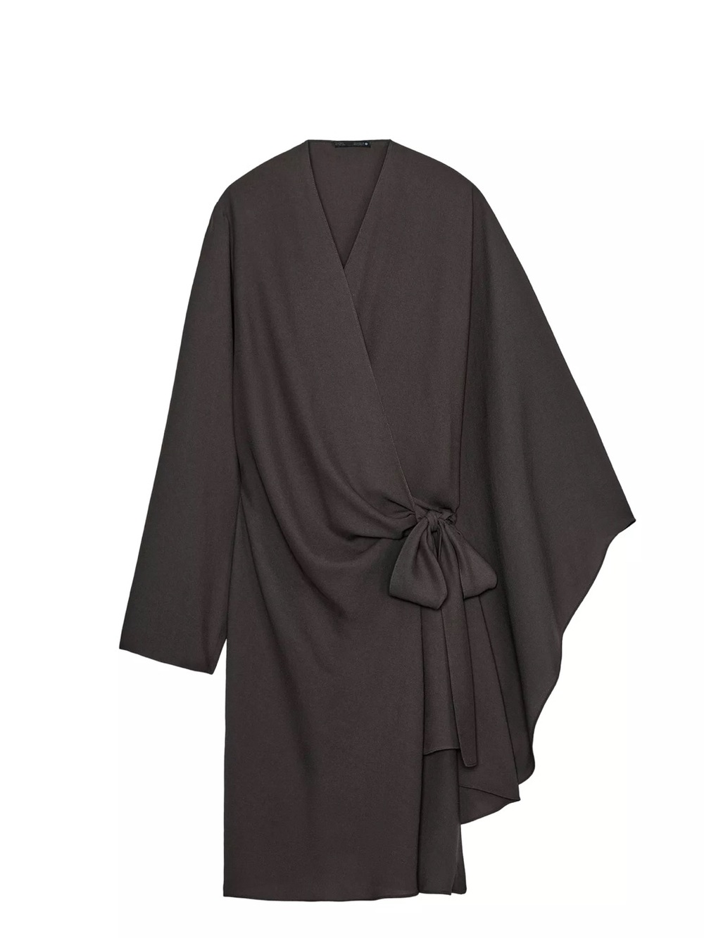 Zara Asymmetric Wrap Blouse